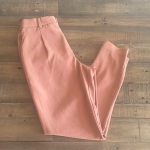 Uniqlo- Peach Tapered Trousers